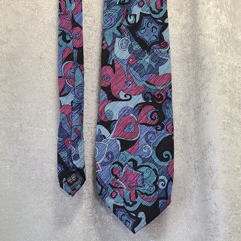 Silk Italy‎ Stylish Multicolor Men's Tie